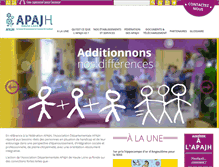 Tablet Screenshot of apajh43.fr